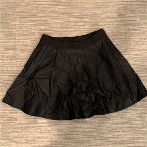 Oasis Faux Leather Skirt Size 8